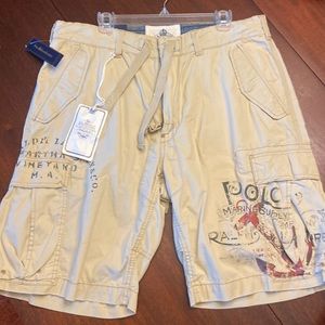 Polo Ralph, Lauren, men’s waist 36 shorts. Cargo style.